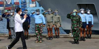 Presiden Joko Widodo Berikan Apresiasi Kepada Tim SAR Gabungan