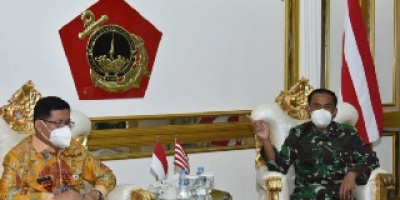 Dankormar Terima Kunjungan Kerja Sekda Provinsi DKI Jakarta