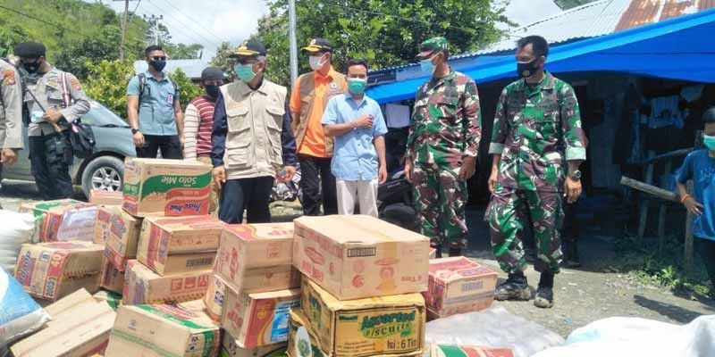 TNI dan Pemda Distribusikan Bantuan Korban Gempa Sulbar Secara Merata