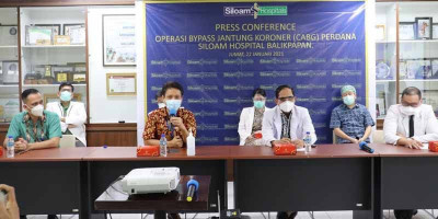 Siloam Hospital Lakukan Operasi Bypass Jantung Koroner Pertama di Kota Balikpapan