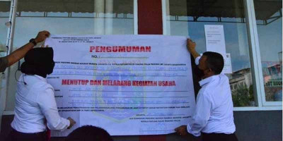 Tak Berizin, Satpol PP DKI Tutup Permanen Hotel OYO 