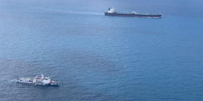 Amankan Dua Super Tanker Asing, Bakamla Dibantu Unsur Laut dan Udara TNI AL