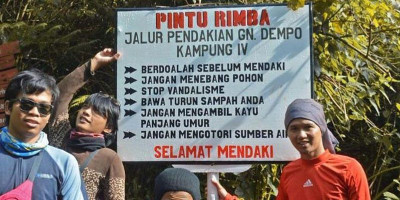 Banyak Pelanggaran, 10 Pendaki Gunung Dempo Kena Blacklist