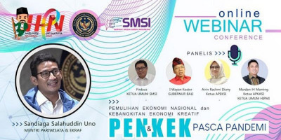 Peringati HPN, SMSI Gelar Seminar Pemulihan dan Kebangkitan Ekonomi Pasca Pandemi