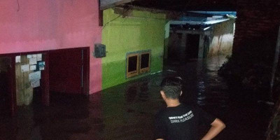Banjir di Jember Meluas, Ratusan Rumah Terendam 