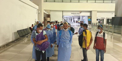 Kemenlu Pulangkan 28 Nelayan Aceh yang Ditahan di India 