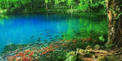 Telaga Biru Cicerem, Spot Wisata Alam Nan Instagramable