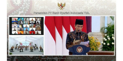 Harapan Besar Jokowi Buat Bank Syariah Indonesia 
