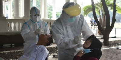 Cegah Covid-19, Marinir Selalu Melaksanakan 3T dan 3M