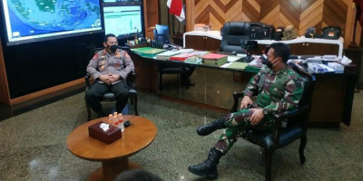 Kapolri Ketemu KSAD, Bicara Pertumbuhan Ekonomi Melalui Kesolidan dan Sinergitas 