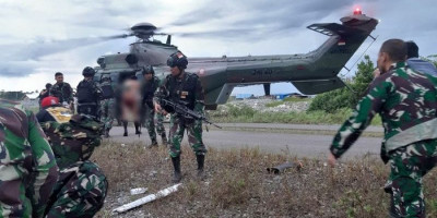 Baku Tembak, Satu Anggota KKB Tewas Ditangan TNI