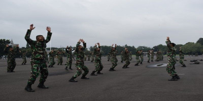 Cross Country Jadi Menu Latihan Batalyon Infanteri 2 Marinir