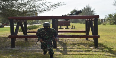 Yonmarhanlan II Gelar Latihan Halang Rintang