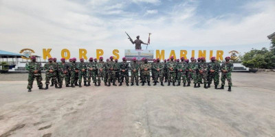 Yonmarhanlan I Belawan Terima Kedatangan Tim Wasrik Itjenal