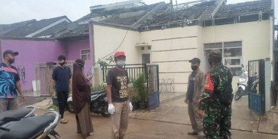 73 Rumah di Bekasi Porak-poranda Diterjang Puting Beliung