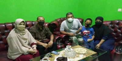 Wujud Pembinaan Personel Di Luar Jam Dinas, Perwira Yonif 6 Marinir Kunjungi Rumah Prajuritnya
