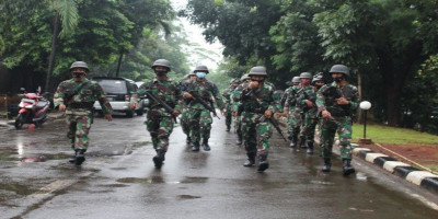 Uji Nilai Perorangan Dasar Prajuritnya, Batalyon Kapa 1 Marinir Gelar Latihan Hanmars