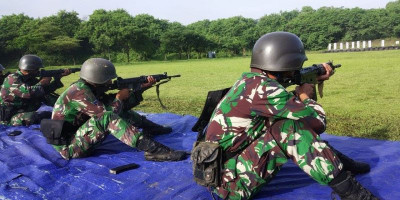Uji Nilai Bagi Prajurit Petarung Yonzeni 2 Marinir Pasmar 2