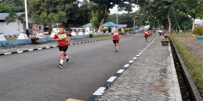 Prajurit Yonmarhanlan IX Laksanakan Samapta Periode I Tahun 2021