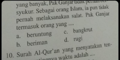 Heboh Nama 'Pak Ganjar' Tak Pernah Salat di Buku SD, Begini Kata Penerbitnya  