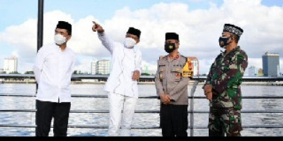 Diresmikan, Wisata Kuliner di Pantai Losari 