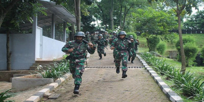 Yontankfib 1 Marinir Laksanakan Unpd Cross Country