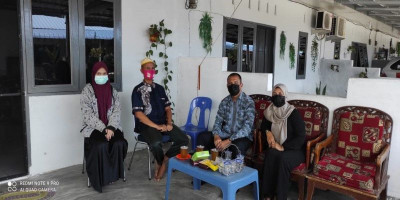 Jalankan Program Kerja Satuan, Perwira Yonmarhanlan I Silahturahmi Ke Rumah Prajuritnya