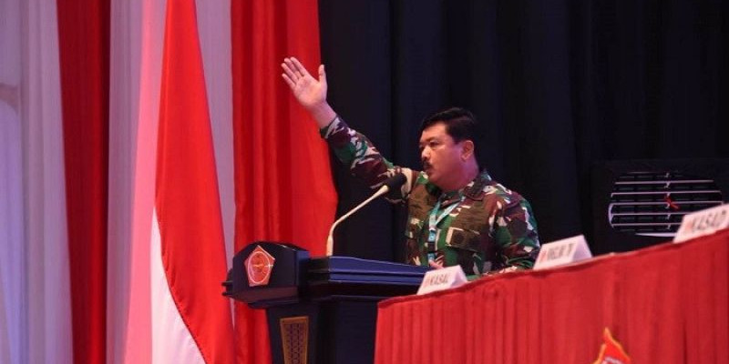 Panglima TNI Buka Rapat Pimpinan TNI, Singgung Paham Radikalisme dan Terorisme 