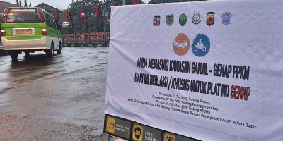 Ganjil Genap di Kota Bogor Resmi Diperpanjang Dua Pekan