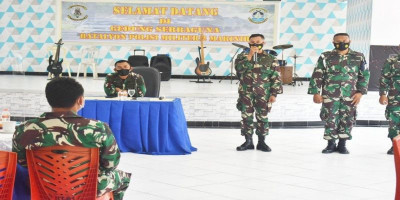 Danmenbanpur 2 Mar Pasmar 2 Bekali Perwira Yang Akan Lattap Danki Dan Danton