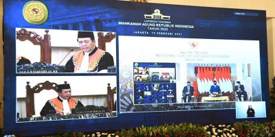 Presiden Puji Ketua MA Prof Syarifuddin Mengakselerasi Transformasi di Lingkungan Peradilan Selama Pandemi