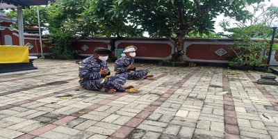 Prajurit Yonmarhanlan VII gelar Doa Bersama untuk keselamatan dan kesehatan prajurit Korps Marinir
