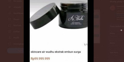 Harganya Selangit, Skincare Air Wudhu dari 