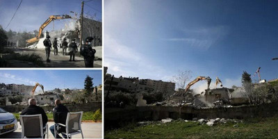 Rumah Kepala Penjaga Masjid Al-Aqsa Dibuldoser Israel