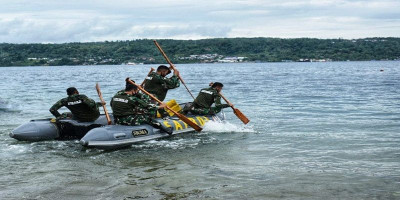 Asah Naluri Tempur, Prajurit Yonmarhanlan IX/Ambon Pasmar 3 (Salawaku Warrior) Laksanakan Ketangkasan Dasar Prajurit