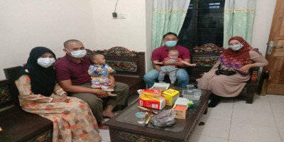 Anjangsana Jadi Sarana Silahturahmi Perwira Yon Arhanud 1 Marinir kepada Prajurtinya