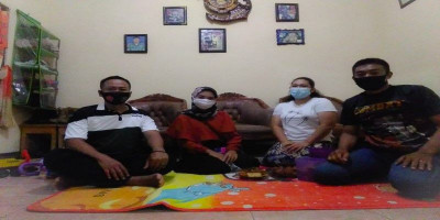 Perwira Batalyon Ranratfib 1 Marinir Kunjungi Kediaman Prajuritnya