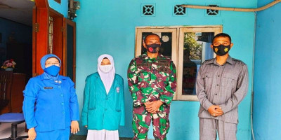 Tingkatkan Kedekatan dengan Anggota, Pasiops Yonif 6 Marinir Bersilahturahmi ke Rumah Prajuritnya 
