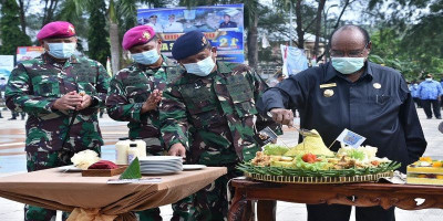Danpasmar 3 Hadiri Peringatan HUT ke-21 Kota Sorong
