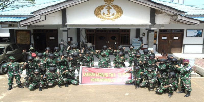 Danyonmarhanlan XIV/Sorong : Apapun Kegiatannya 5 Kemampuan Dasar Sebagai Prajurit Marinir Harus Tetap Dipelihara