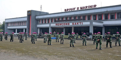 Empat Puluh Prajurit Remaja Perkuat Brigif 2 Marinir Pasmar 2