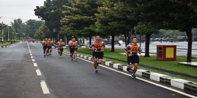 Tes Samapta Jadi Syarat Mutlak Prajurit Yonif 2 Marinir Naik Pangkat 