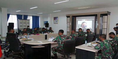Memorandum Sertijab Danmenart 1 Marinir dan Ketua Jalasenastri Cabang 5 Korcab Pasmar 1 