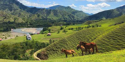 Lembah Ollon yang Kecantikannya Menyejukkan Mata
