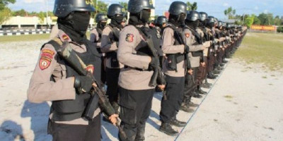 6 Polwan Terbaik dari Korps Brimob Dikirim ke Papua untuk Hadapi KBB