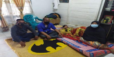 Perwira Yonmarhanlan I Beranjangsana ke Rumah Prajurit 
