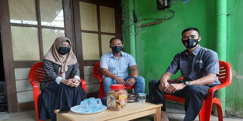 Anjangsana Perwira Yon Kapa 1 Marinir ke Kediaman Prajuritnya 
