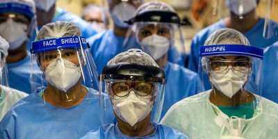 Siswa SMP Ciptakan Face Shield Pintar Pembaca Suhu Tubuh