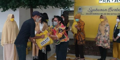 Hari Spesial, Yanti Airlangga Kembali Berbagi dengan Sesama