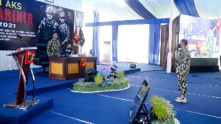 Dankormar Resmi Tutup Rako Dan Aks Korps Marinir Tahun 2021